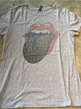Rolling Stones Leopard Graphic Tee
